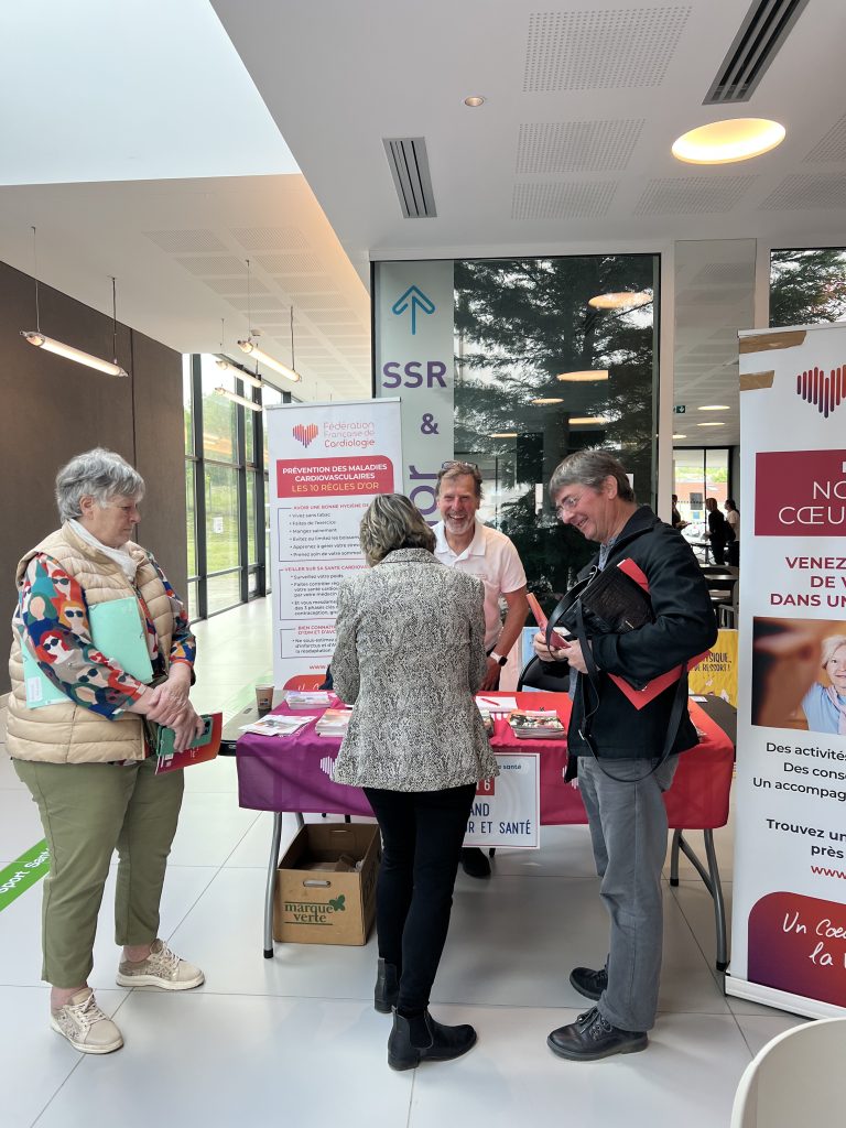 Association Club Cœur Santé Lorraine lors de la journée de dépistage de l'hypertension artérielle