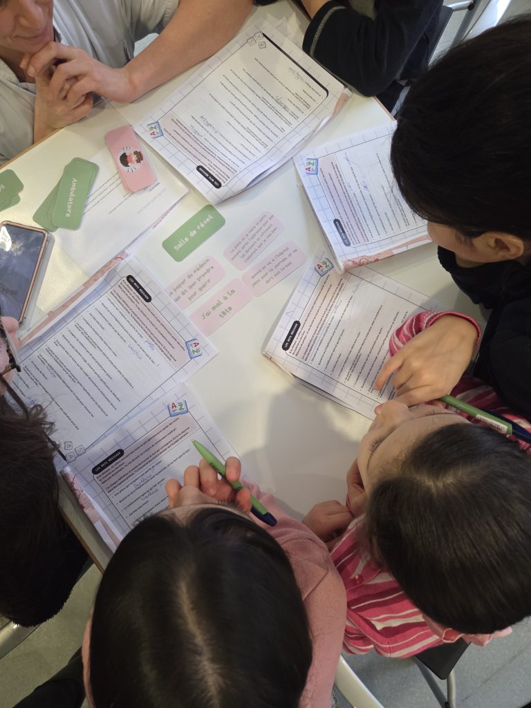 Jeu des mots médicaux pour les élèves de l'école René Haby