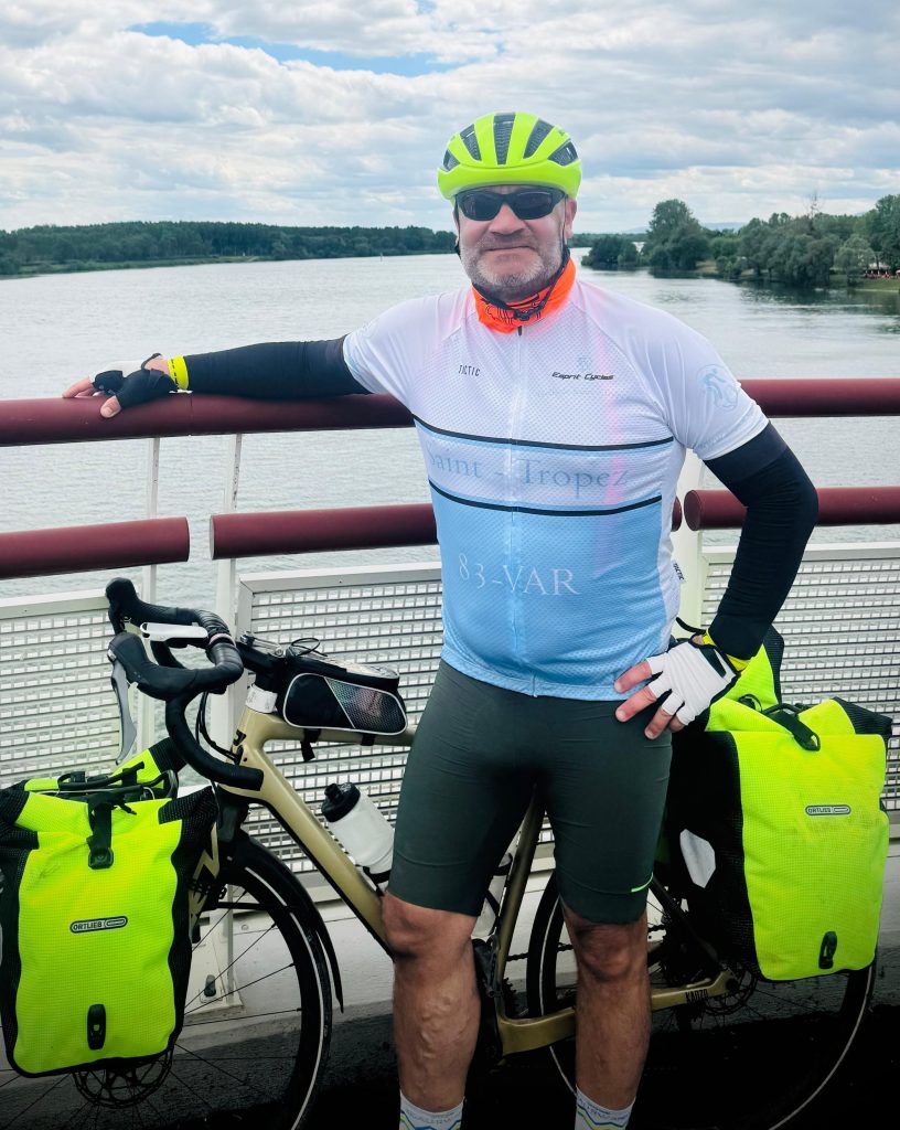 Photo Dr Rotsaert en vélo
